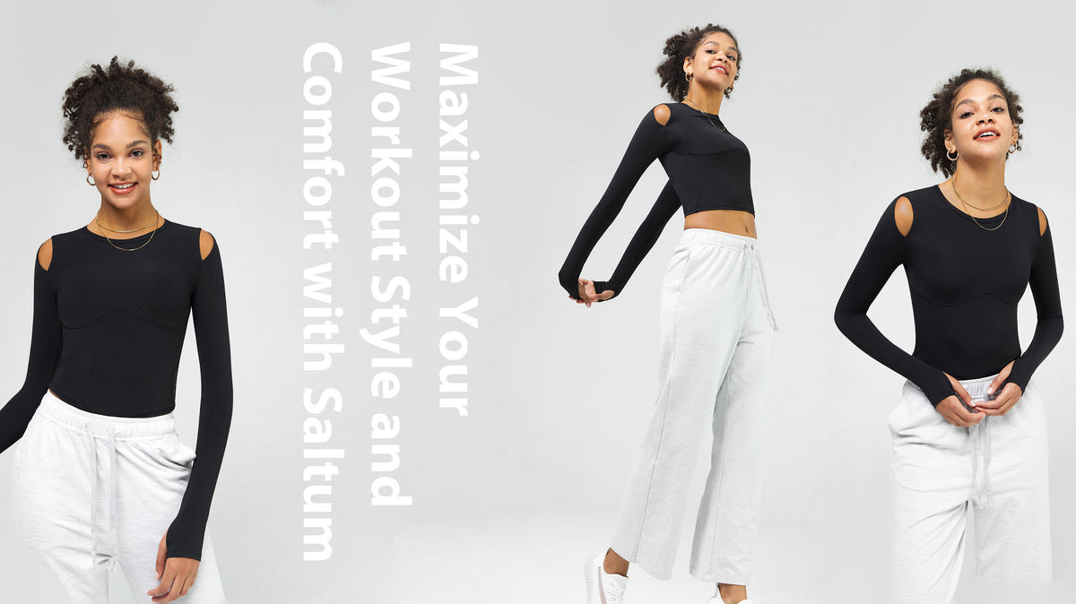 Maximize Your Workout Style and Comfort with Saltum: Top Picks for Long Sleeve Tops and Travel Yoga Mats