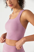 FlexEase™ Back V-shape Longline Sports Bra - SALTUM SPORTS