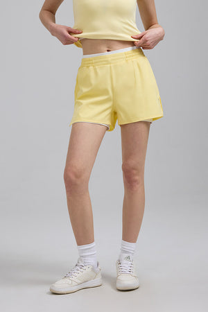 High-Rise 2-in-1-Laufshorts für Damen | Leicht & Vier-Wege-Stretch | Saltum