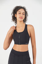 HiTense™ Front Zip Sports Bra - SALTUM SPORTS
