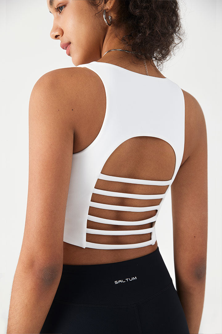 FlexEase™ Longline Sports Bra - SALTUM SPORTS