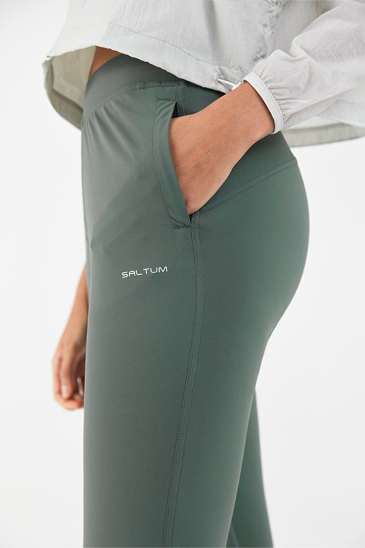 High-Waist Mesh-Like 7/8 Jogger - SALTUM SPORTS