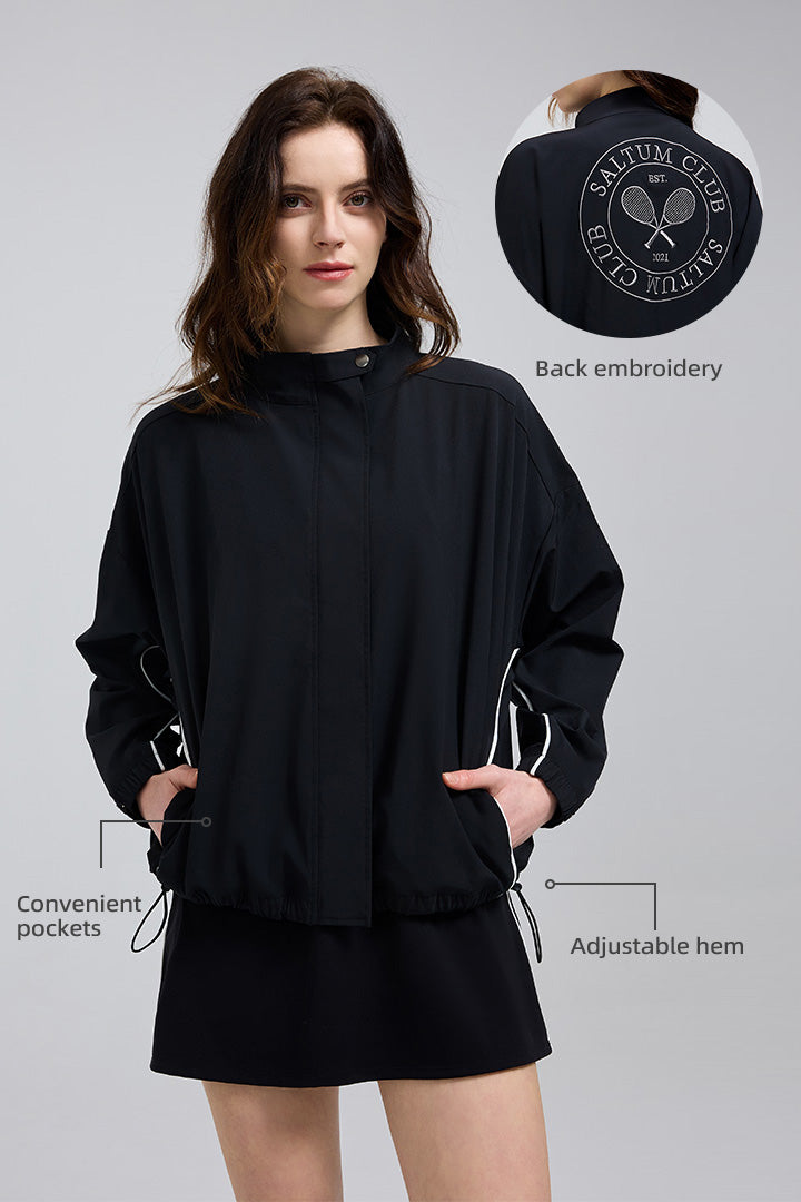 Lightweight Utility Windbreaker Jacket - SALTUM SPORTS