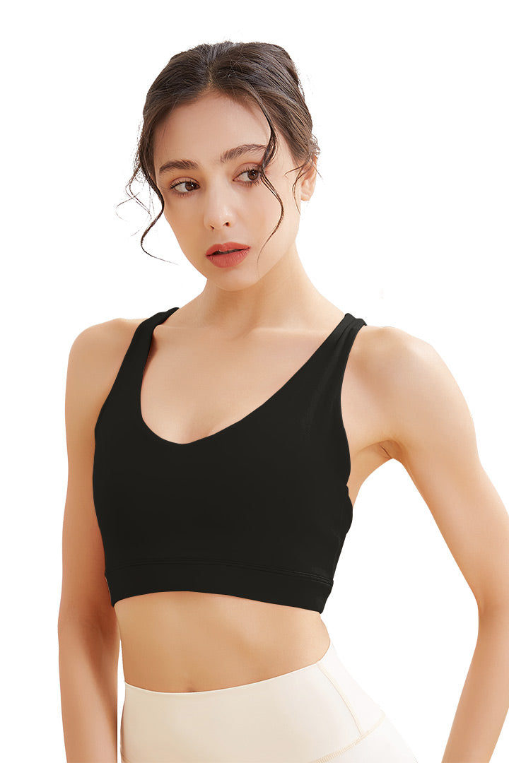 Yoga Bra Tops Sports Bra Longline Bra