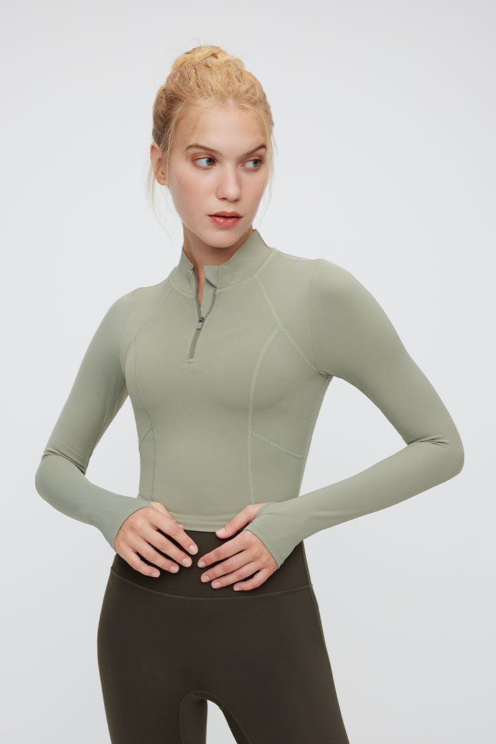Long Sleeve Half Zip - SALTUM SPORTS