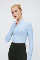 FlexEase™ Long Sleeve Cropped Jacket - SALTUM SPORTS