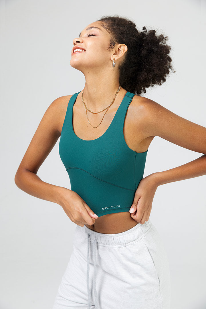 FlexEase™ Crisscross Back Sports Bra - SALTUM SPORTS