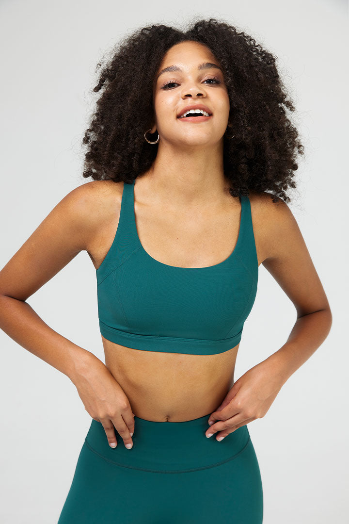 HiTense™ Adjustable Strap Sports Bra - SALTUM SPORTS