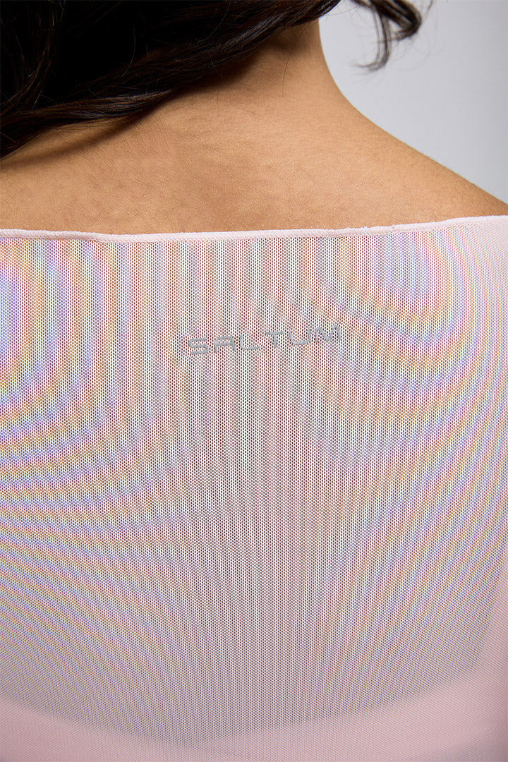 Sheer Mesh Top - SALTUM SPORTS