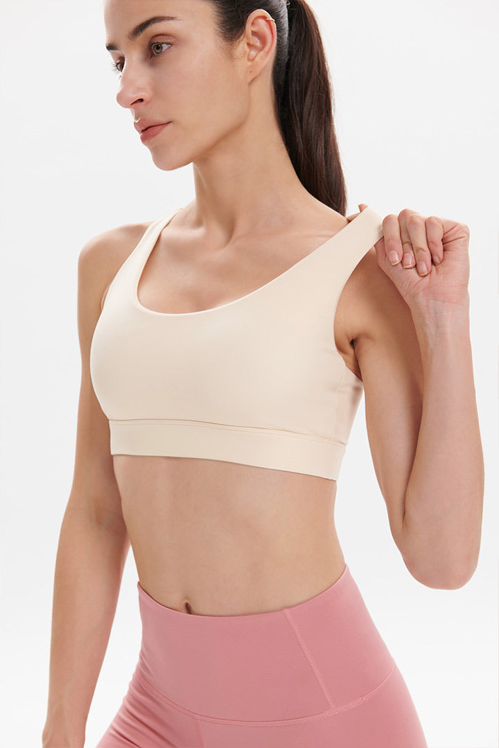 Cross Back Sports Bra - SALTUM SPORTS