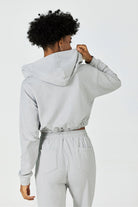 CloudFleece™ Cropped Hoodie & Wide Leg Sweatpant Set Saltum - Cropped Hoodie & Flare Legging Set Saltum - Cropped Pullover Hoodie saltumsports.com - alo - lululemon