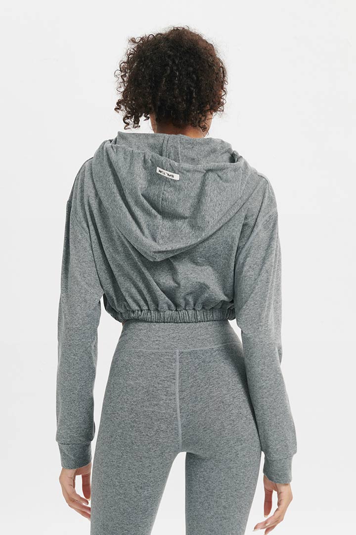 Saltum - Cropped Pullover Hoodie saltumsports.com - alo - lululemon