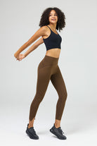 FlexEase™ 7/8 Women's High Waist Slit Hem Legging - SALTUM SPORTS