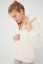 Hooded Sherpa Jacket - SALTUM SPORTS