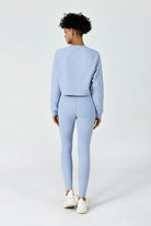 Saltumsports.com Saltum - CloudFleece™ Cropped Crew Pullover & Legging Set 7 8 leggings LULULemon ALO