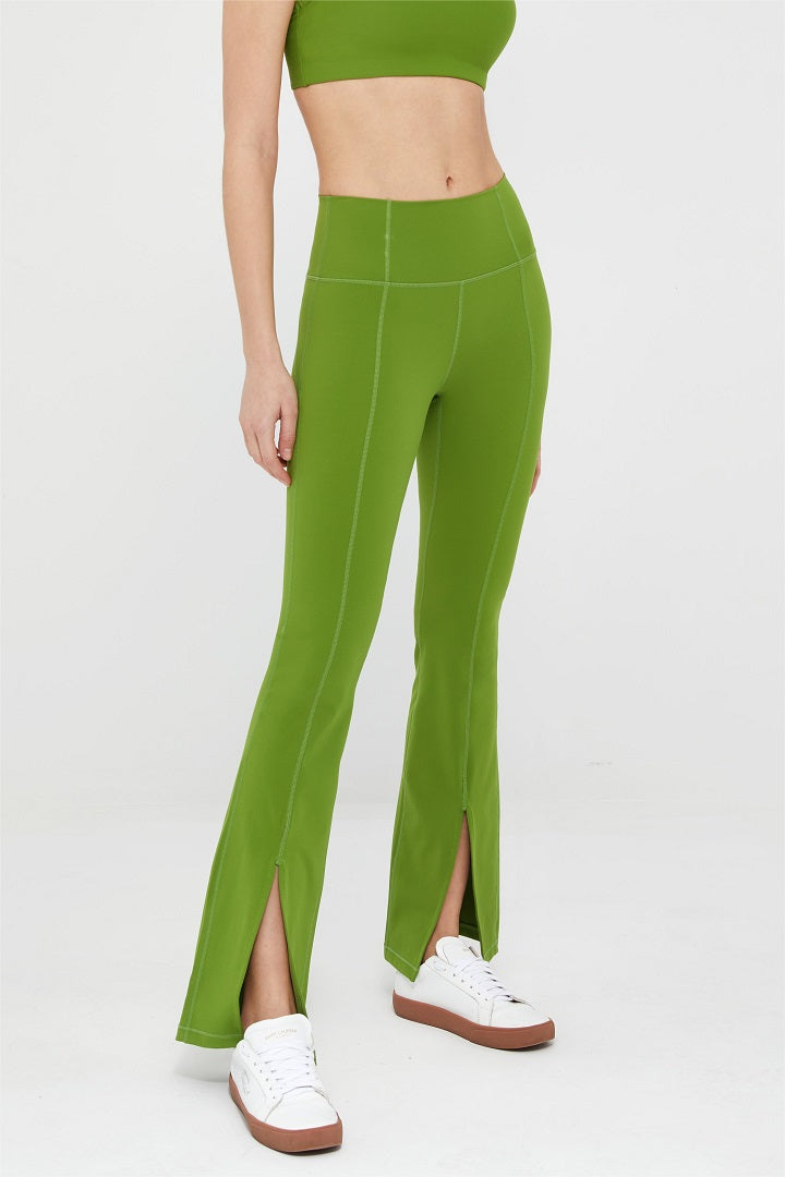 FlexEase⢠High Waisted Stretch Wide Leg Bell Bottom Flares - SALTUM SPORTS