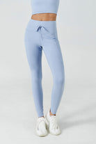 CloudFleece™ High-Waist Drawstring Legging - SALTUM SPORTS