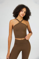 FlexEase™ Women's Criss Cross Tank Top - SALTUM SPORTS