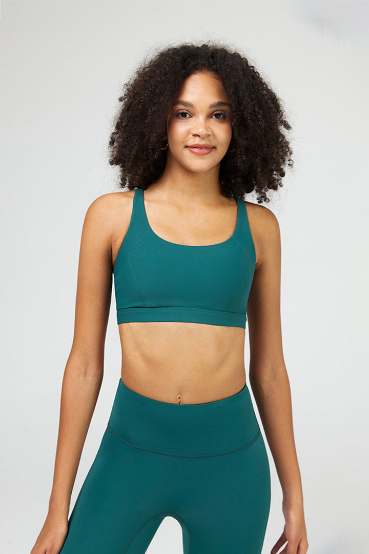 HiTense™ Adjustable Strap Sports Bra - SALTUM SPORTS