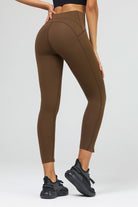 FlexEase™ 7/8 Women's High Waist Slit Hem Legging - SALTUM SPORTS