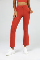 FlexEase™ Tummy Control Drawstring Flare - SALTUM SPORTS