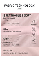 Saltum - Sheer Mesh 3-Piece Set LULULemon ALO