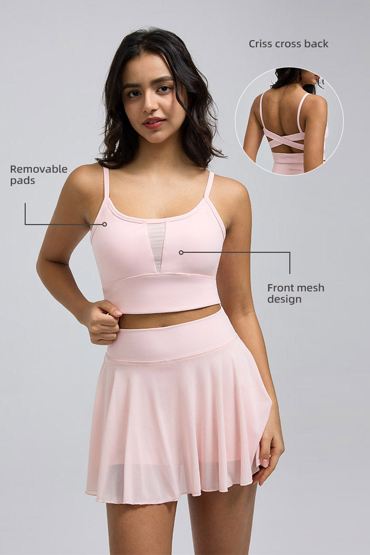 HiTense™ Criss Cross Sports Bra - SALTUM SPORTS