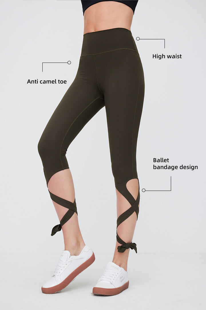 FlexEase™ Ballet Bandage Legging - SALTUM SPORTS