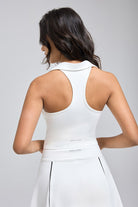 FlexEase™ 2.0 Sleeveless Polo Tank Top - SALTUM