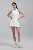 FlexEase™ Tennis Polo Dress - SALTUM SPORTS