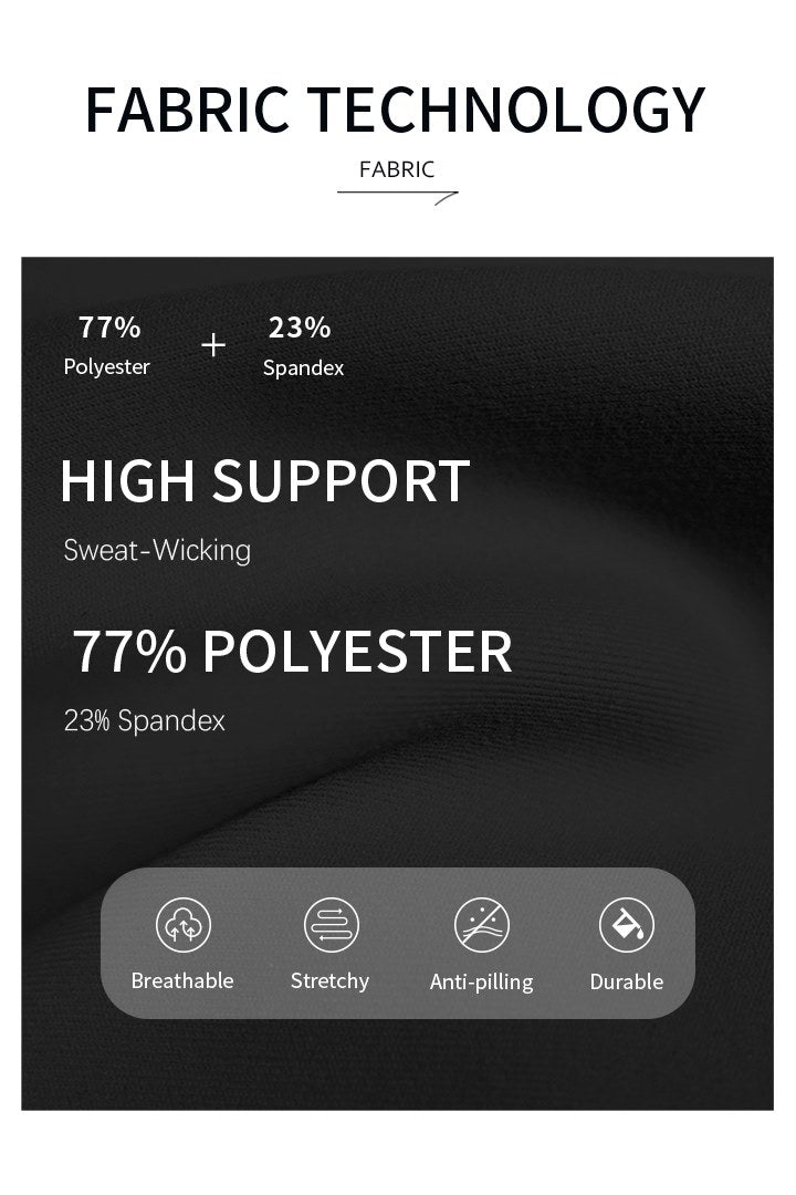 Bra Fabric technology information card with polyester and spandex composition