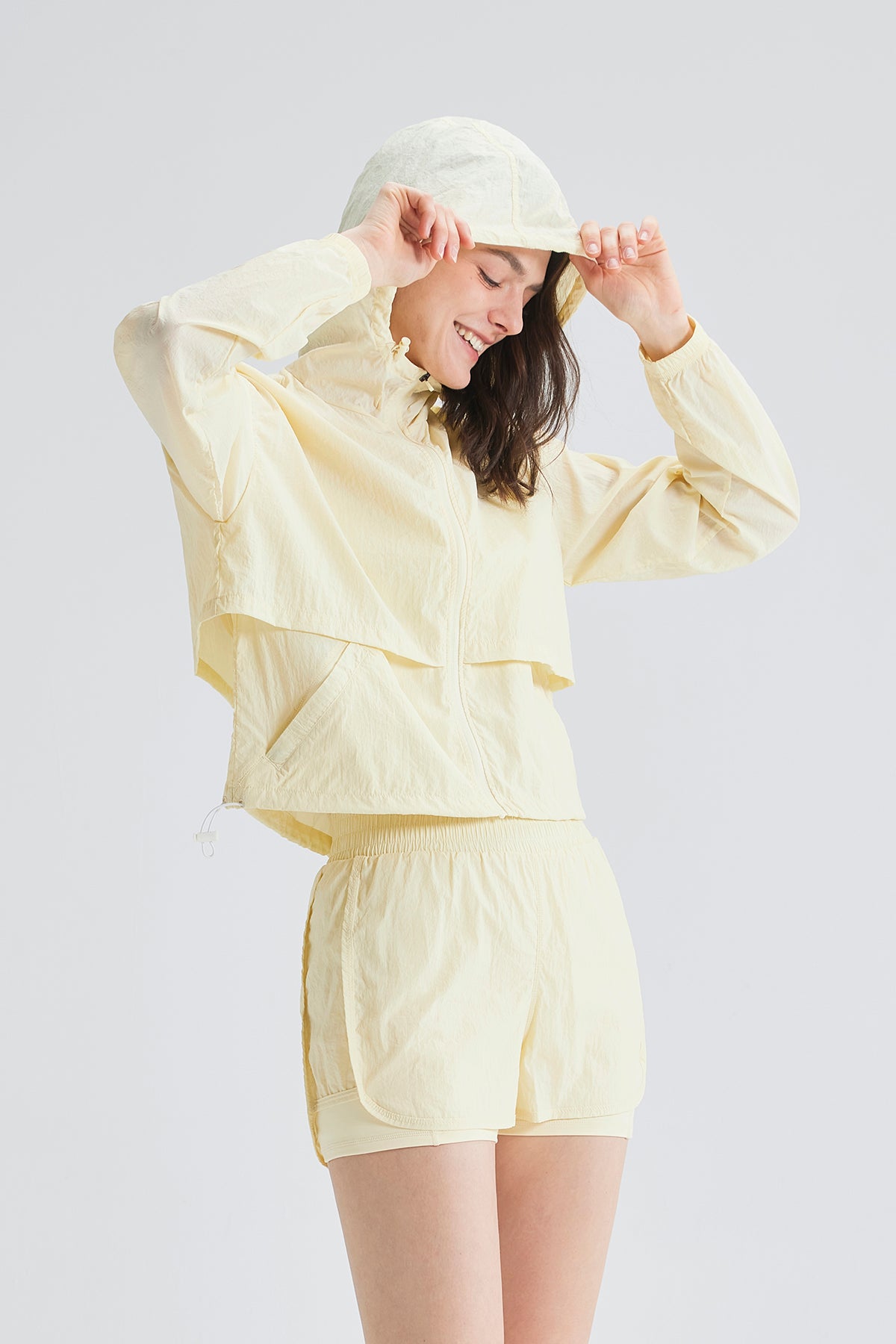 SALTUM Saltum-Lightweight UV-Protective Jacket vanilla