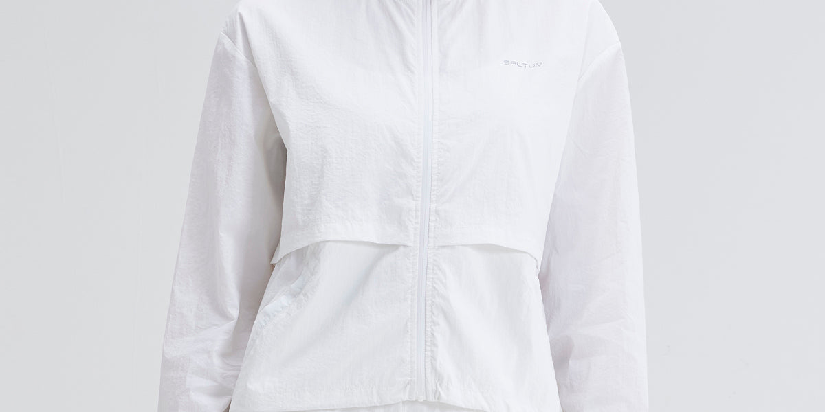 SALTUM Saltum-Lightweight UV-Protective Jacket white