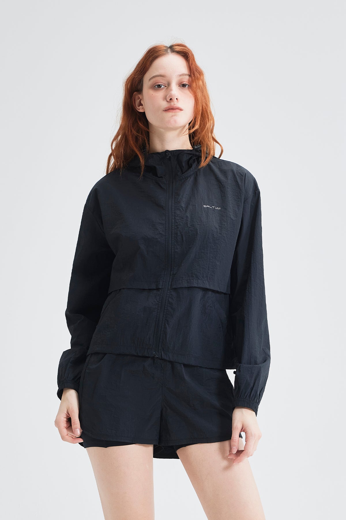 SALTUM Saltum-Lightweight UV-Protective Jacket black-1