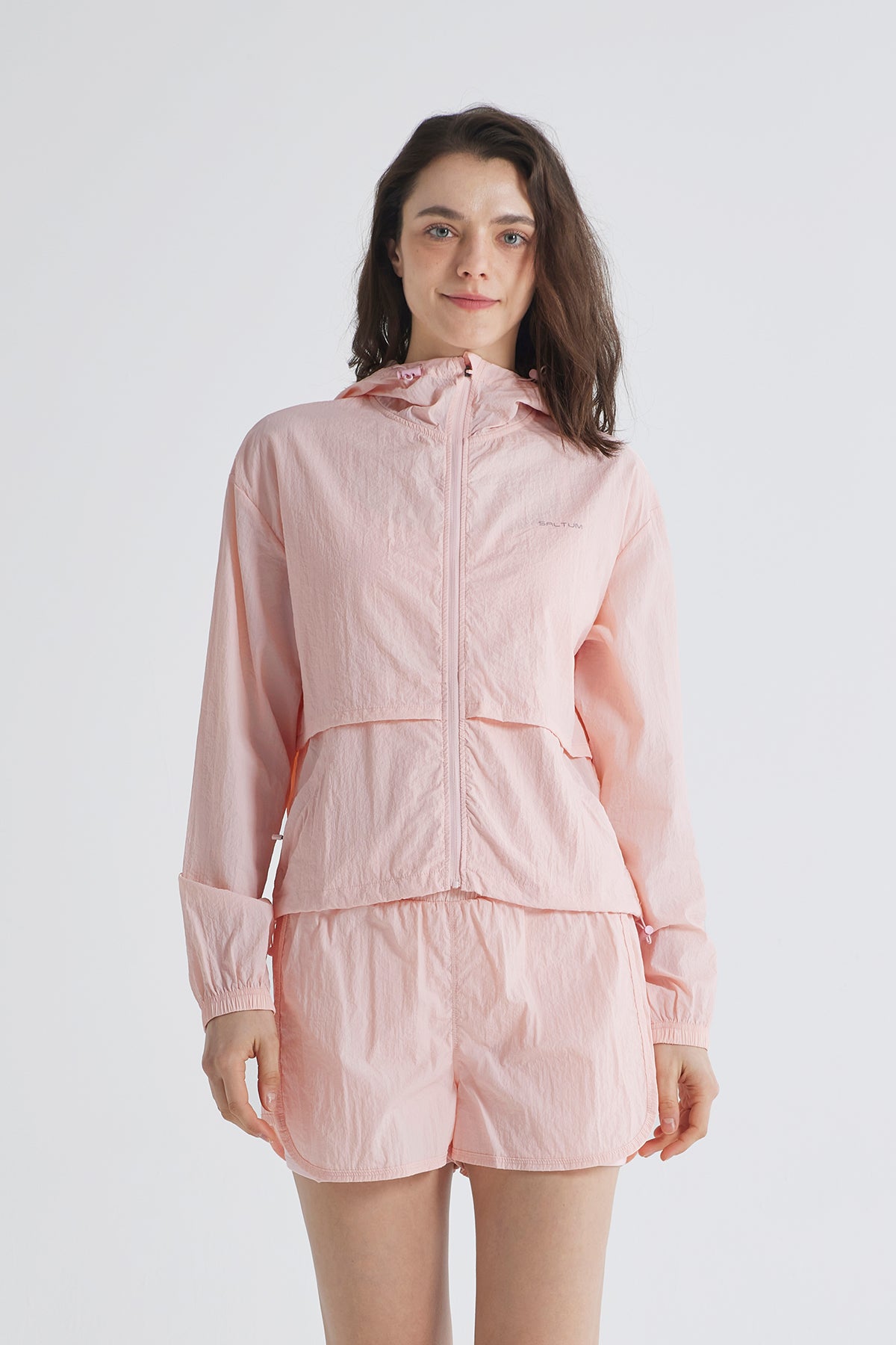 SALTUM Saltum-Lightweight UV-Protective Jacket pale-dogwood