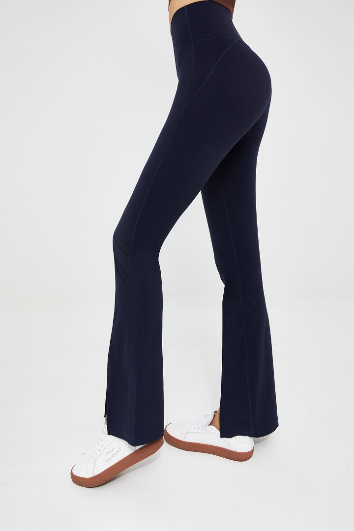 FlexEase⢠High Waisted Stretch Wide Leg Bell Bottom Flares - SALTUM SPORTS