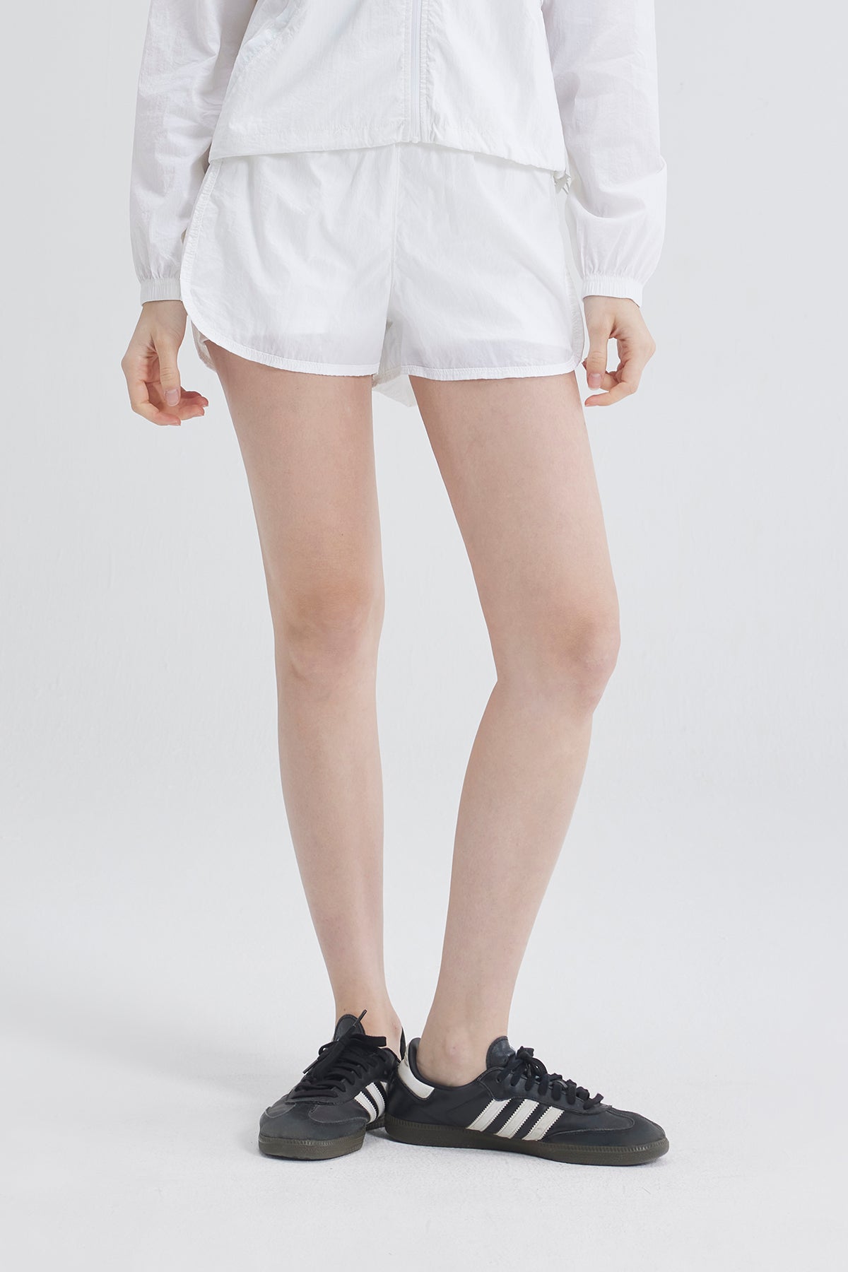 SALTUM Saltum-Lightweight UV-Protective Shorts white