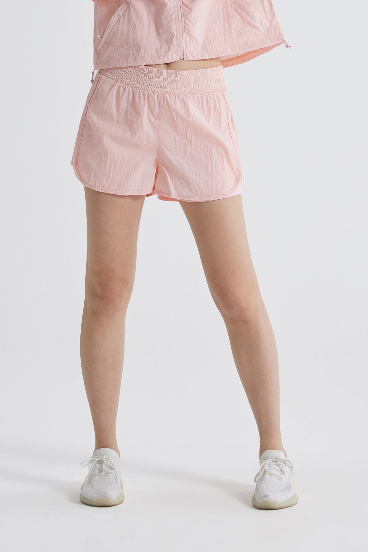 SALTUM Saltum-Lightweight UV-Protective Shorts pale-dogwood