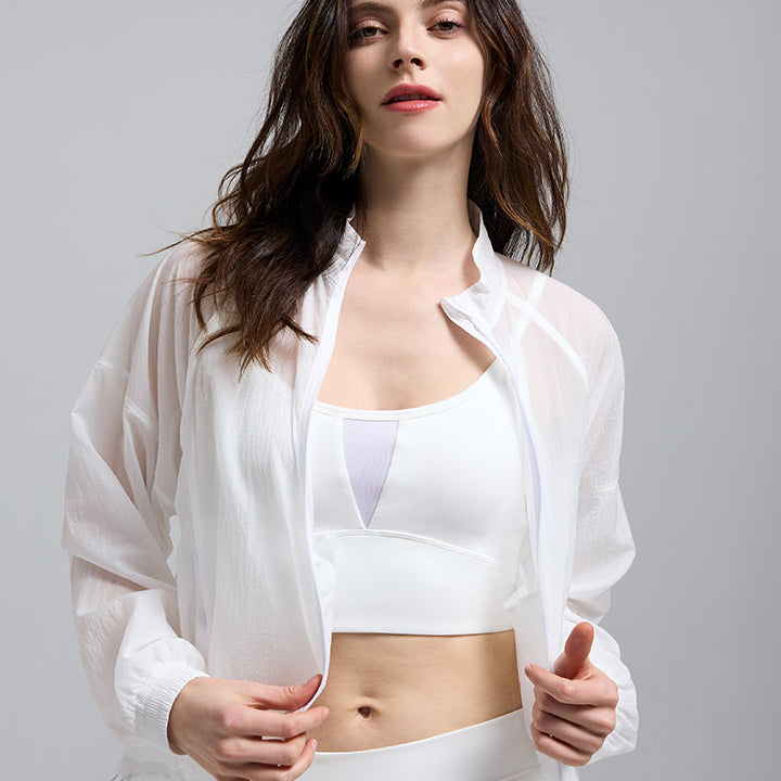 SaltumSports.COM 7 8 leggings alo yoga lulu Lightweight Sun Protection Jacket