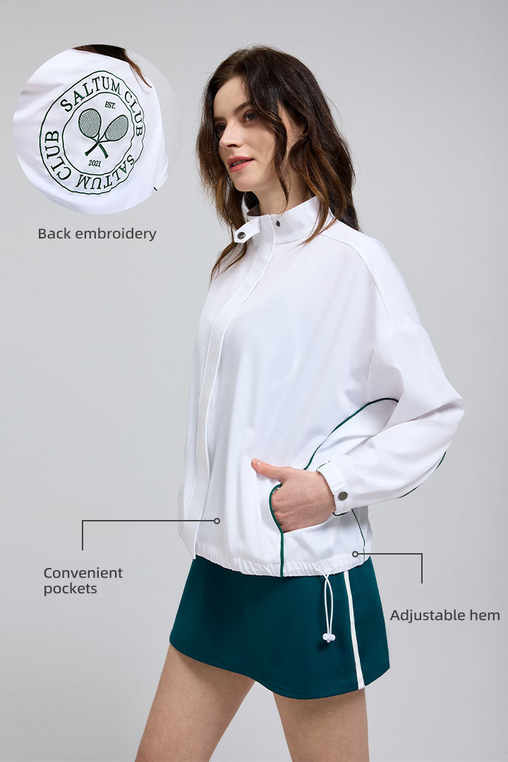 Saltum - Lightweight Utility Windbreaker Jacket - SALTUM