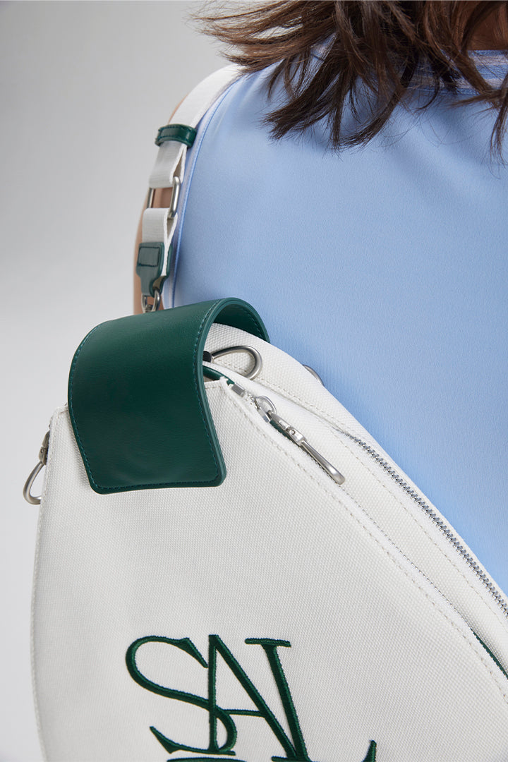 Saltum Sports Saltum Racket Bag shoulder-strap-pale-dogwood-white