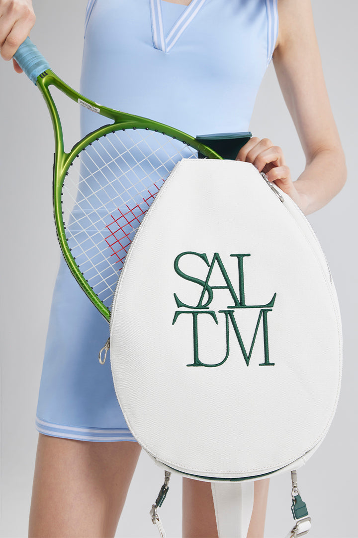 Saltum Sports Saltum Racket Bag shoulder-strap-white-emerald
