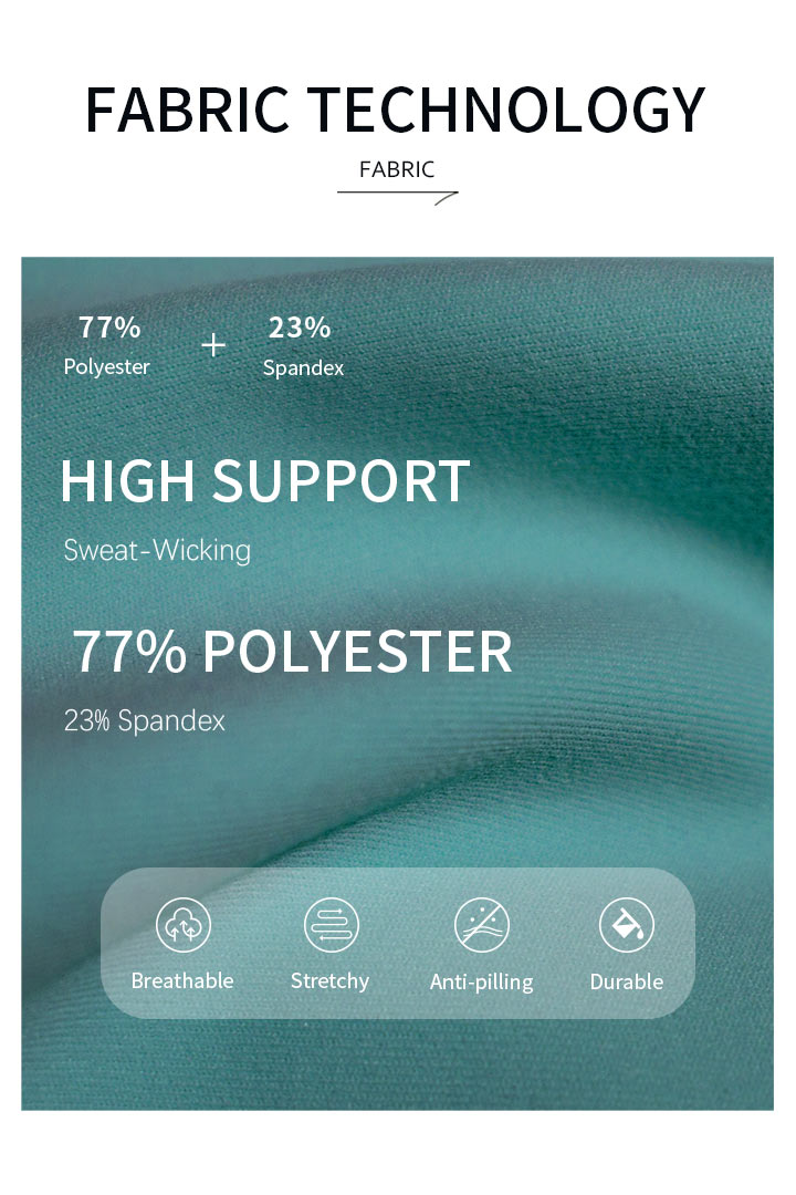 HiTense™ Adjustable Strap Sports Bra - SALTUM SPORTS