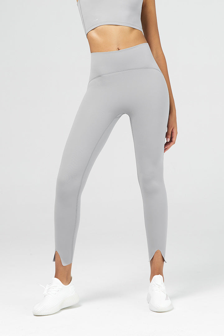 FlexEase™ 7/8 Women's High Waist Slit Hem Legging - SALTUM SPORTS
