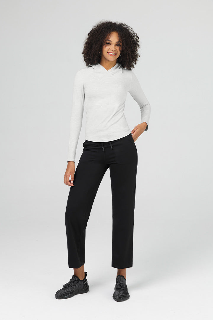 Hooded V Neck Long Sleeves - SALTUM SPORTS