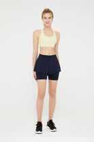 Sustainable High Waist Swim Workout 2 In 1 Short - SALTUM SPORTS