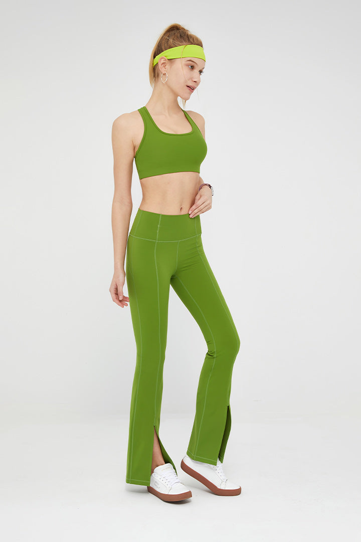 FlexEase⢠High-Waist Bell Bottom Flare Legging - SALTUM SPORTS