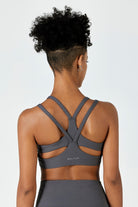 Hitense™ Spaghetti Strap Sports Bra & Flare Legging Set - SALTUM SPORTS