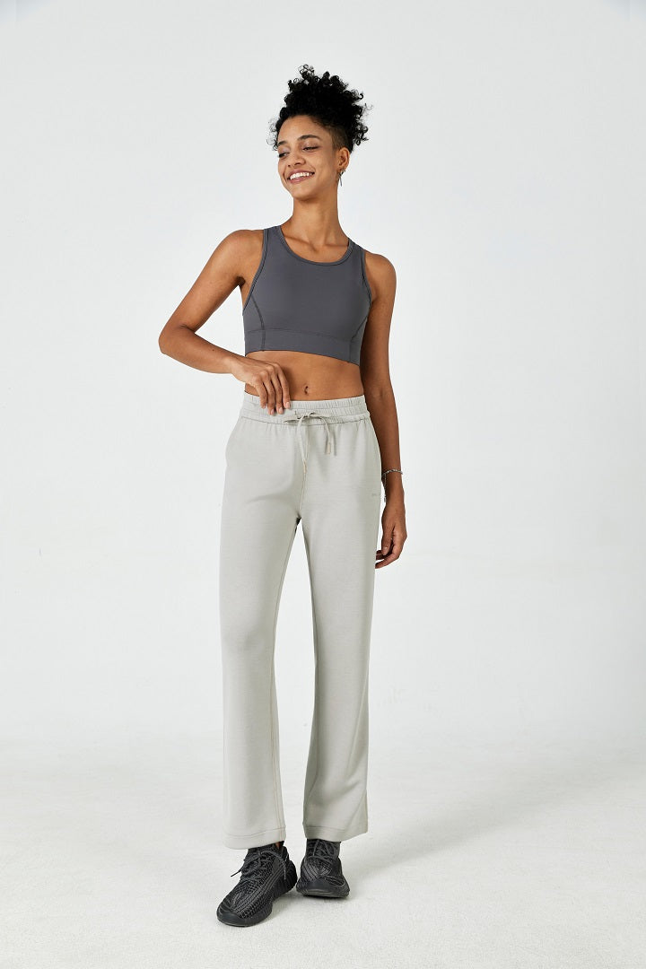 Hitense™ Racerback Sports Bra-Charcoal Grey - SALTUM SPORTS