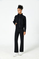 AeroChic™ Full-Zip Hoodie & Yoga Pant Set - SALTUM SPORTS